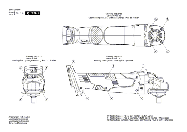 New Genuine Bosch 1600A02264 Housing