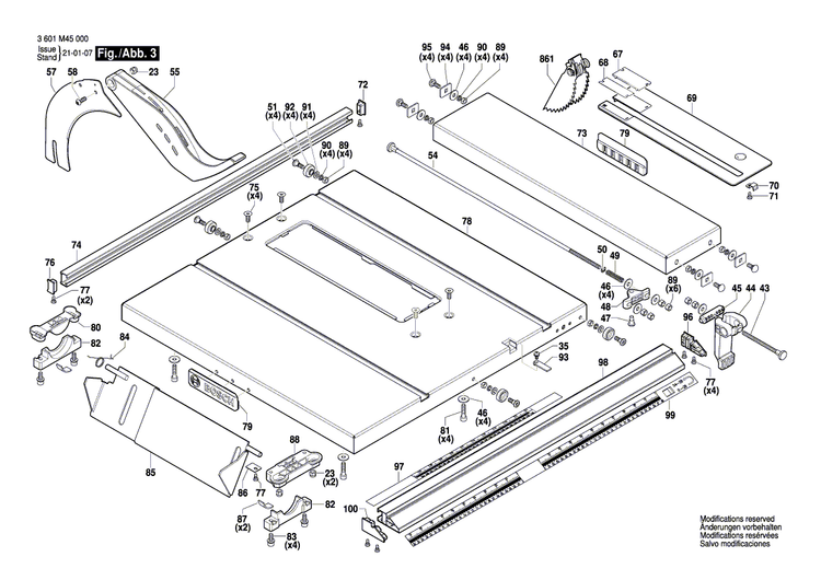 New Genuine Bosch 1600A022CD Gasket