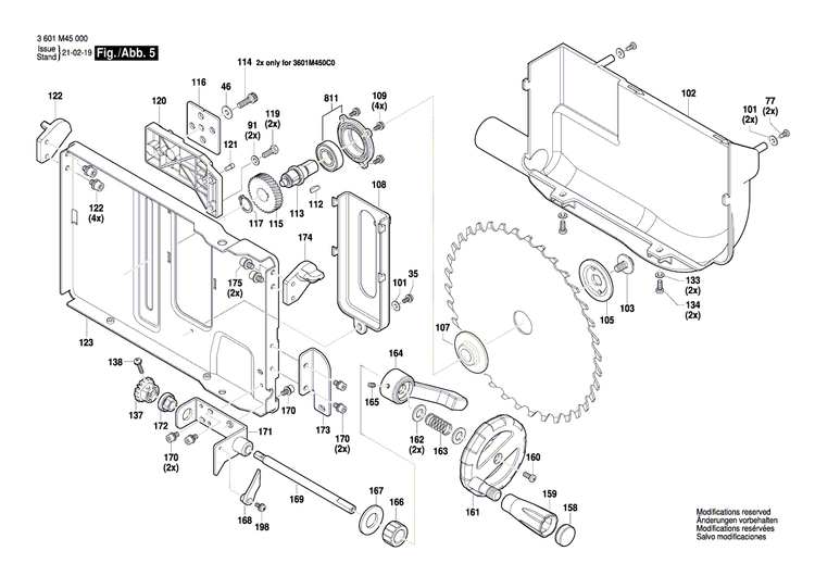 New Genuine Bosch 1600A022DS Plate