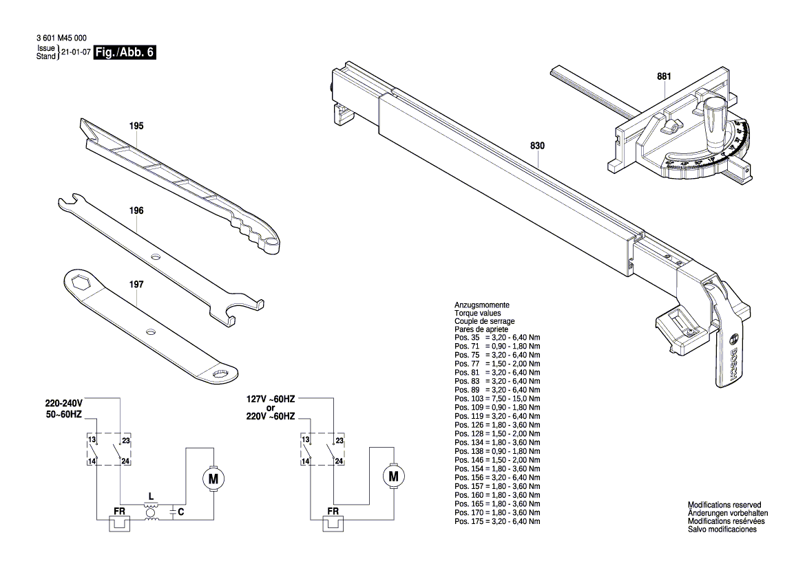 New Genuine Bosch 1600A022DS Plate