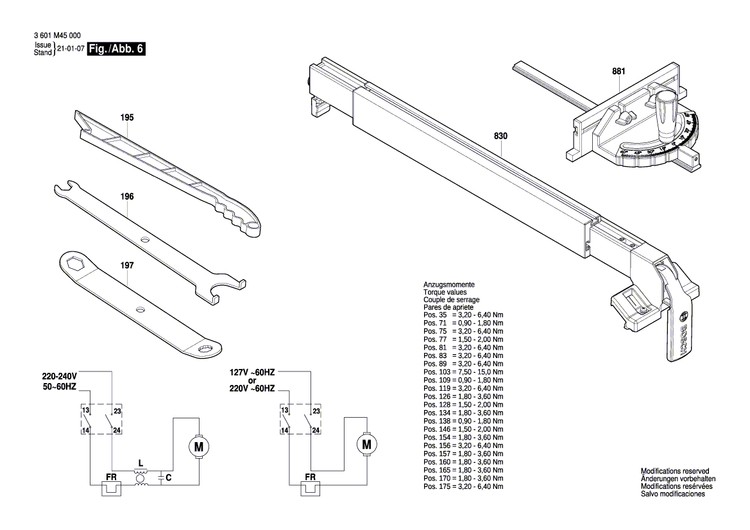 New Genuine Bosch 1600A022DS Plate