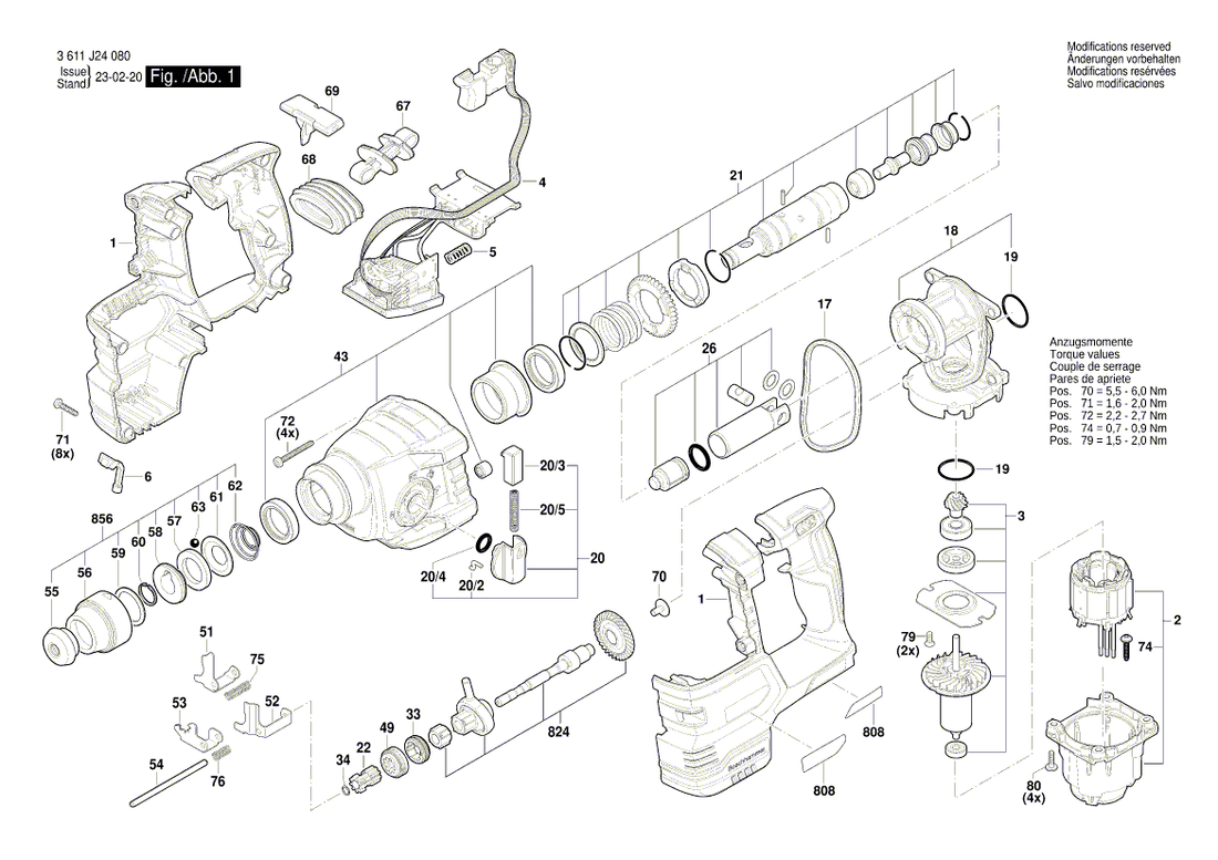 New Genuine Bosch 1600A022W7 Switching Element