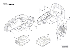 New Genuine Bosch 1600A0238B Warning Label