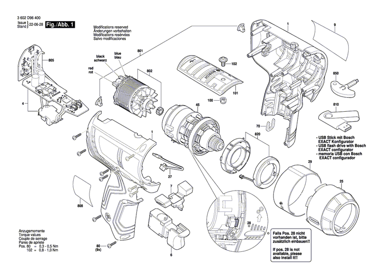 New Genuine Bosch 1600A023EF Screw