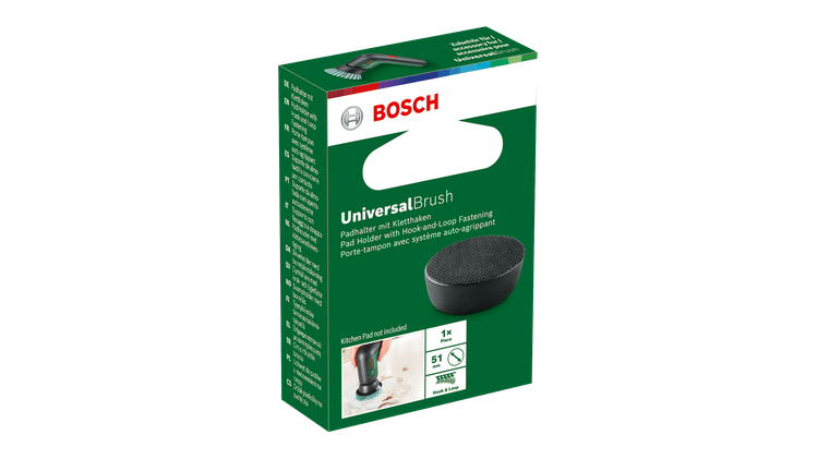 New Genuine Bosch 1600A023KX Pad Holder with Hook-and-loop Fastening Cordless