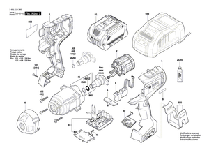 New Genuine Bosch 1600A02498 Type Label