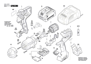 New Genuine Bosch 1600A02499 Type Label
