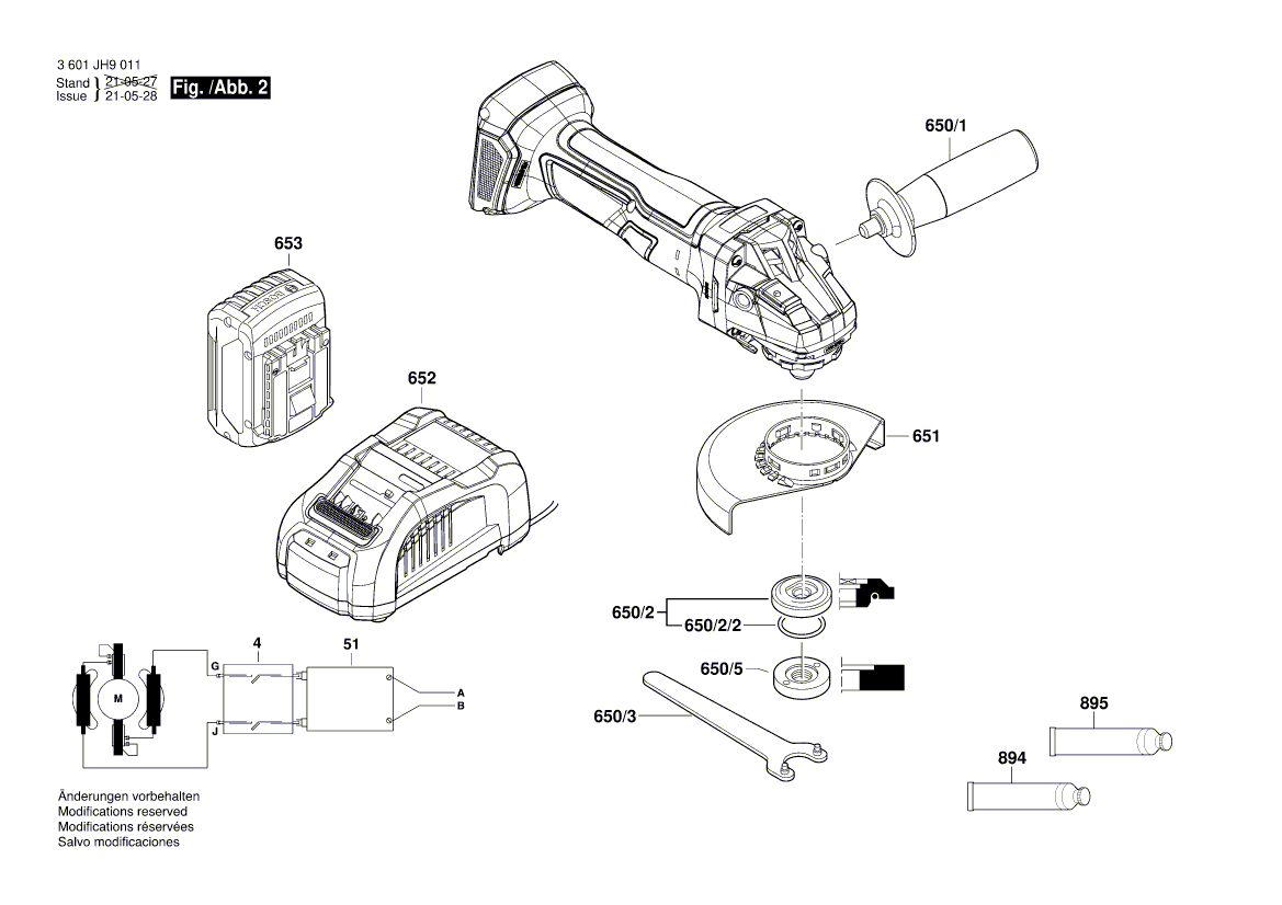 New Genuine Bosch 1600A024BM Rotor