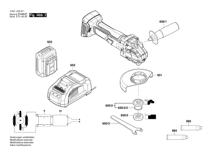 New Genuine Bosch 1600A024BM Rotor