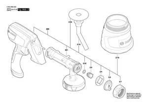 New Genuine Bosch 1600A024EF Switch Button