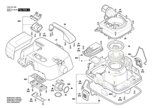 New Genuine Bosch 1600A024NV Clip