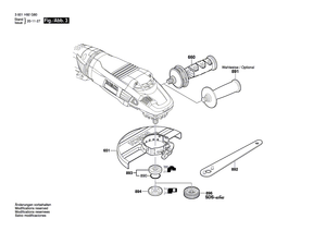 New Genuine Bosch 1600A024YV Bevel Gear Set