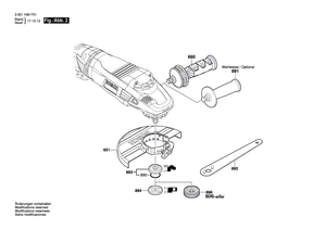New Genuine Bosch 1600A024YW Bevel Gear Set