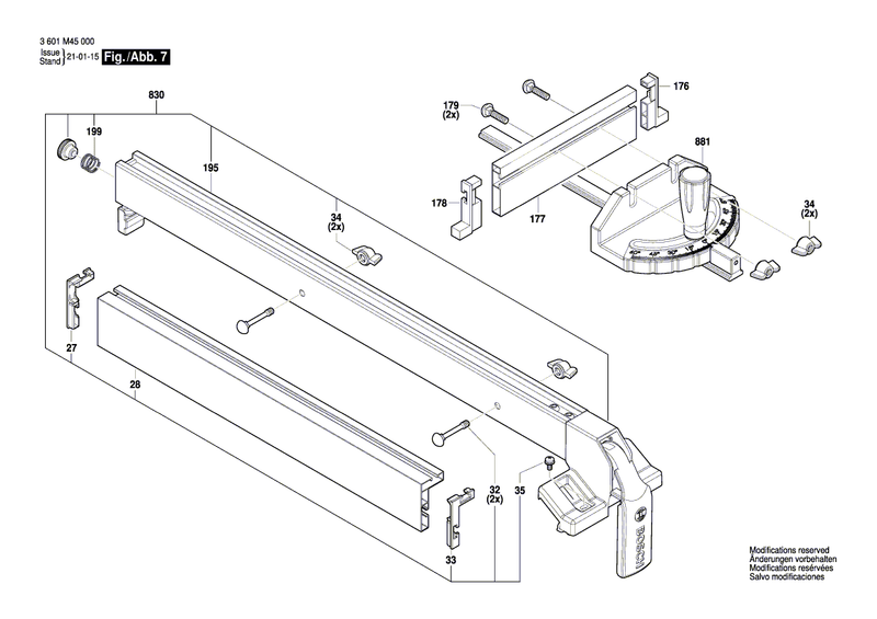 New Genuine Bosch 1600A025F9 Plate