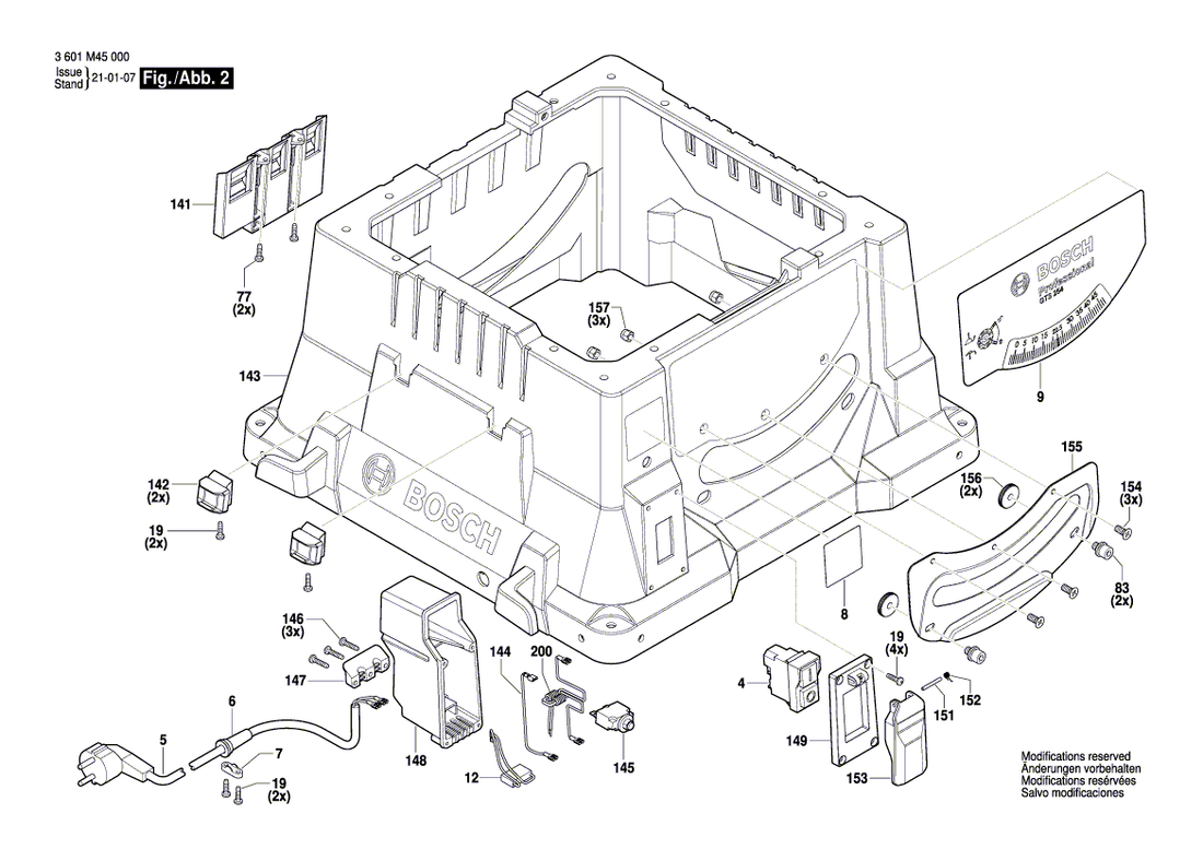 New Genuine Bosch 1600A025FA Spring