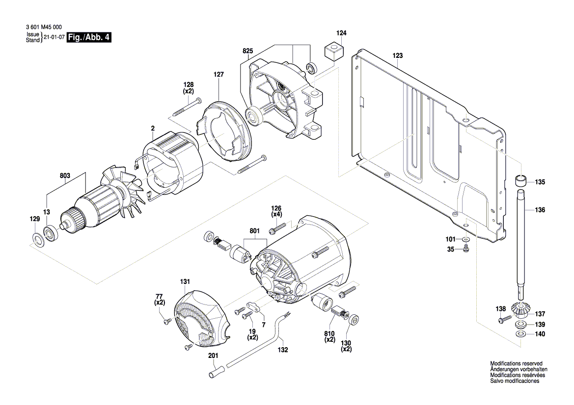 New Genuine Bosch 1600A025FA Spring