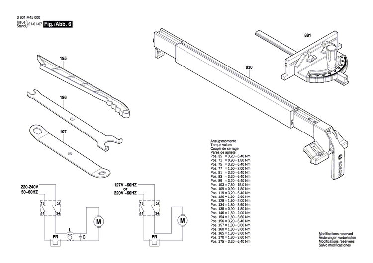 New Genuine Bosch 1600A025FA Spring