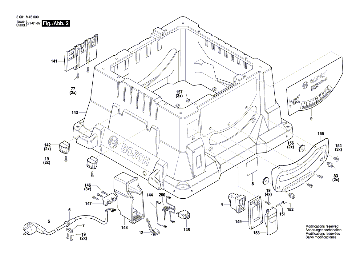 New Genuine Bosch 1600A025FB Tube
