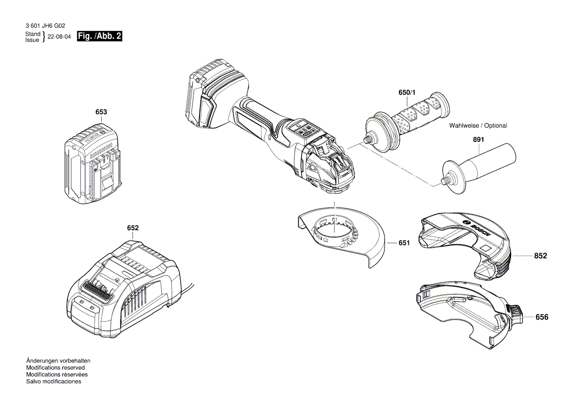 New Genuine Bosch 1600A025M2 Switch-Pawl