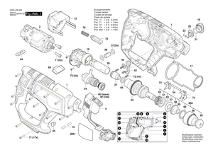 New Genuine Bosch 1600A025MM Spindle Assembly