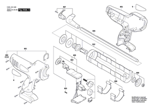 New Genuine Bosch 1600A026DC Toothed rack
