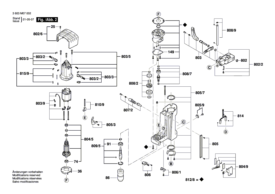 New Genuine Bosch 1600A026KD Cable Set