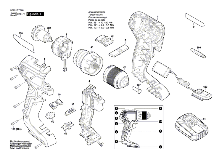 New Genuine Bosch 1600A026V6 Cover
