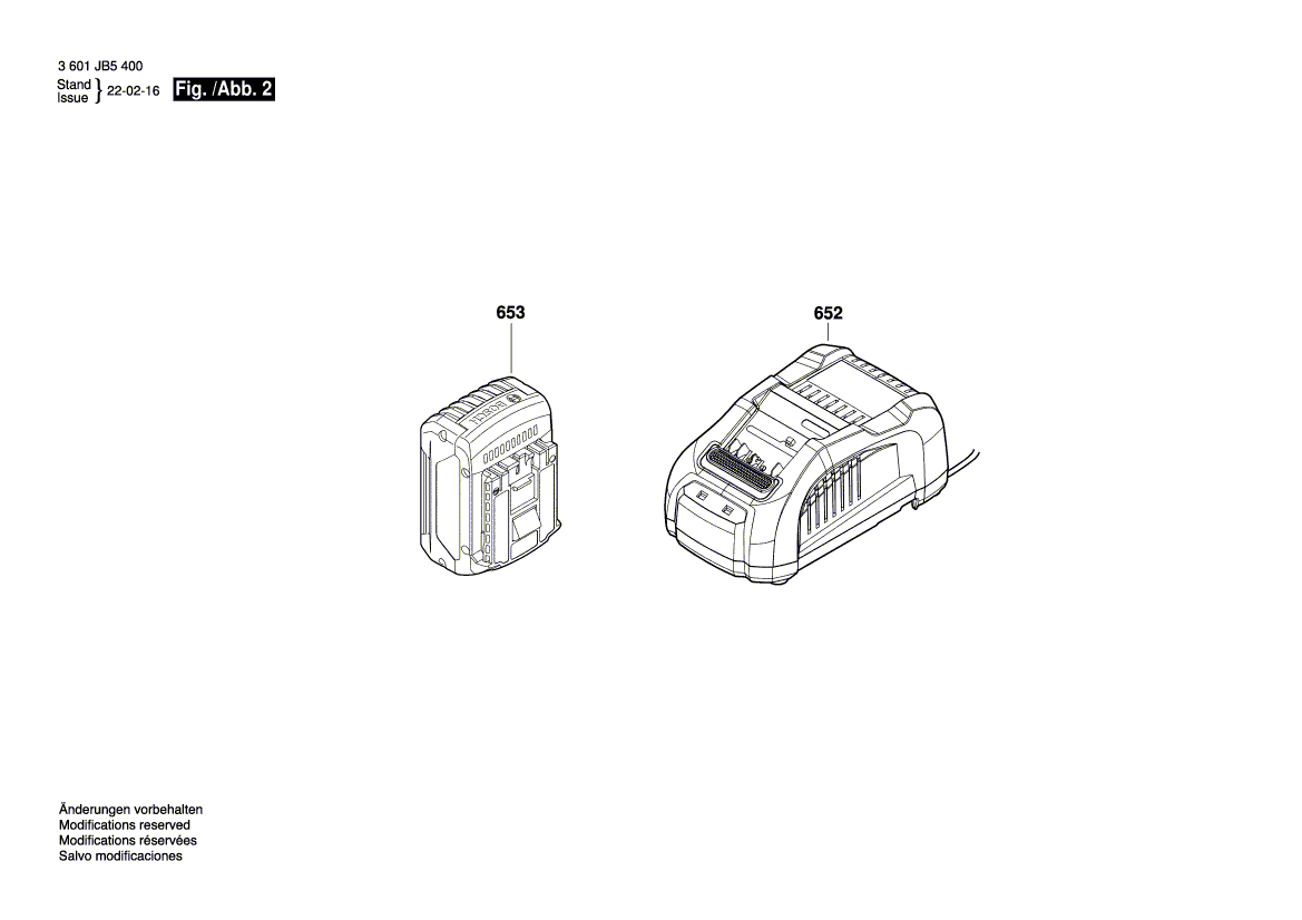 New Genuine Bosch 1600A026VF Assembly kit