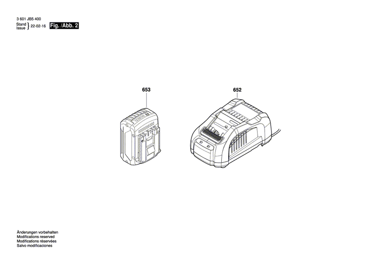 New Genuine Bosch 1600A026VF Assembly kit