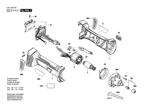 New Genuine Bosch 1600A026VF Assembly kit