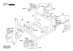 New Genuine Bosch 1600A0275Z Carrier