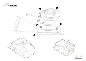 New Genuine Bosch 1600A027MH Vibration Foot
