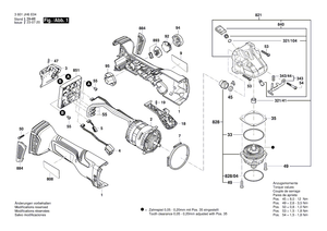 New Genuine Bosch 1600A0284A Protective Cover