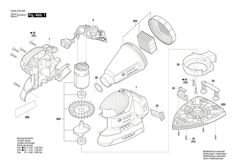 New Genuine Bosch 1600A028VB Lens