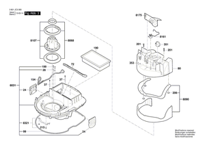 New Genuine Bosch 1600A028XX Container