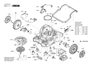 New Genuine Bosch 1600A02961 Membrane