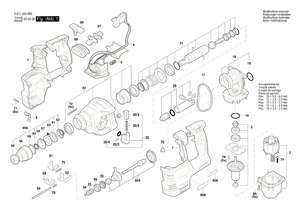 New Genuine Bosch 1600A0299Z Intermediate Flange