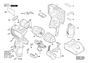 New Genuine Bosch 1600A029D0 Keyless Chuck