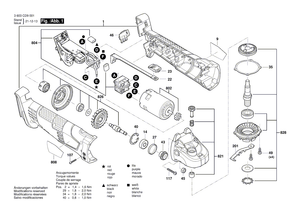New Genuine Bosch 1600A029FC Quick Acting Flange