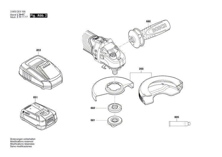 New Genuine Bosch 1600A029GE Housing