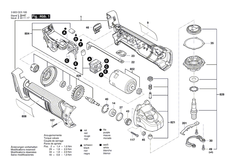 New Genuine Bosch 1600A029GE Housing