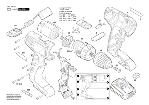 New Genuine Bosch 1600A02A03 Planetary Gear Train