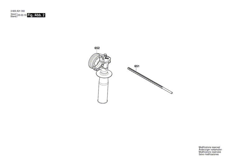 New Genuine Bosch 1600A02D0U Retaining snap ring