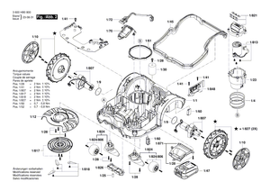 New Genuine Bosch 1600A02DD4 Printed-Board Assembly