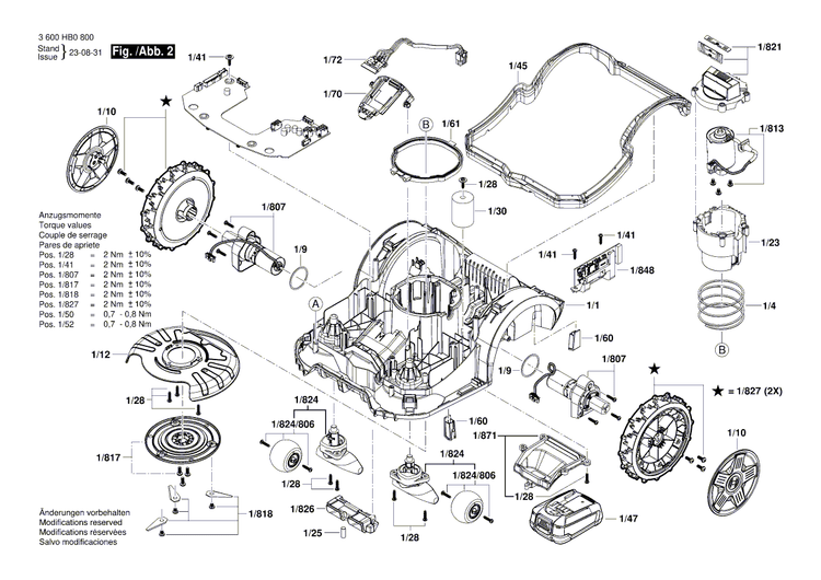 New Genuine Bosch 1600A02DD4 Printed-Board Assembly