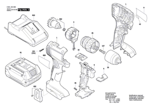 New Genuine Bosch 1600A02E8E Gear Box