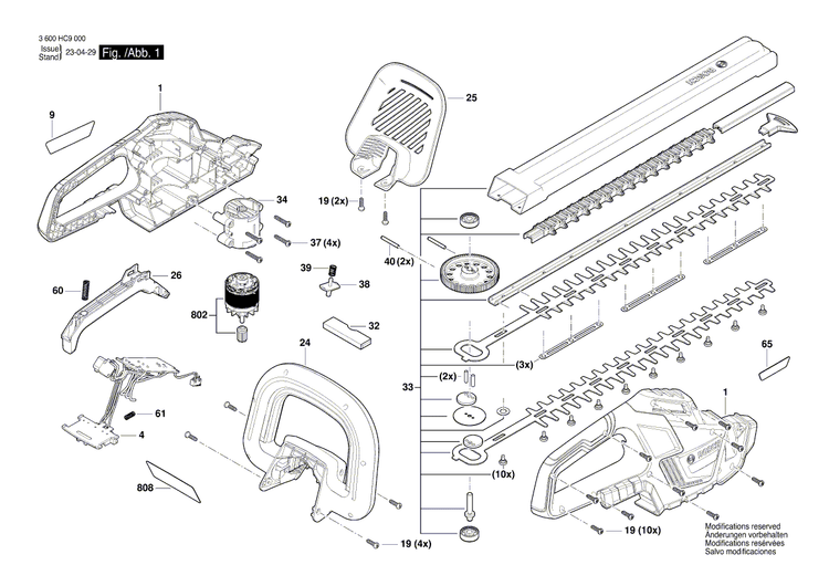 New Genuine Bosch 1600A02ER7 Electronic Module