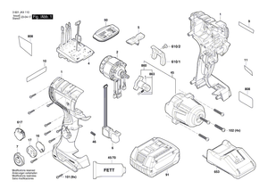 New Genuine Bosch 1600A02KY7 Cover Panel