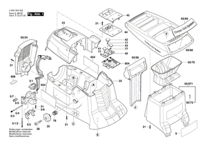New Genuine Bosch 1600A02P1Y Electronic Assembly