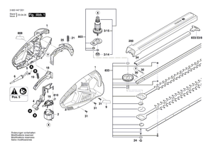 New Genuine Bosch 1600A02U2W Cable Wiring Set